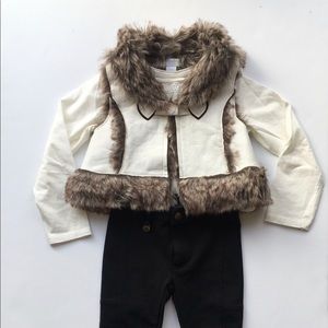 First Impressions Faux Fur Vest